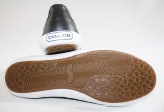 Authentic Coach Q1536 A1789 Lucey C Signature Sneaker Black 9 5