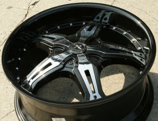 Karizzma Lucian KR09 20 Black Rims Wheels Audi Q5 20 x 8 5 5H 38