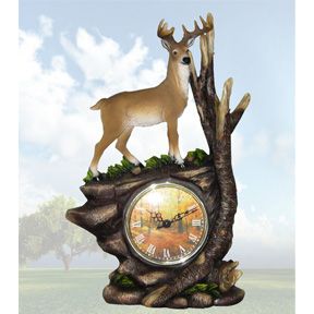 Deer Clock Also Have Budweiser Miller Coors Jack Daniels Coke Metal
