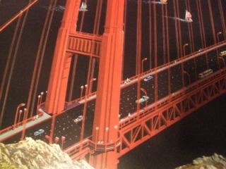 Golden Gate by Alexander Chen HANDSIGNED Certified