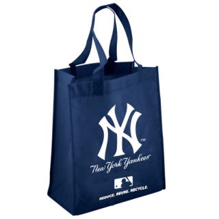 New York Yankees Navy Blue Reusable Tote Bag