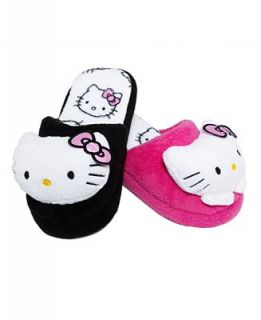 Hello Kitty Slippers, Super Plush Slide Slippers