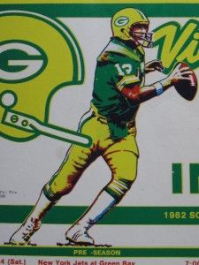 packers al pro qb lynn dickey number 12 nice guaranteed authentic