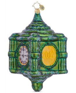 Christmas Ornament, Exclusive Large State Street Clock 2012