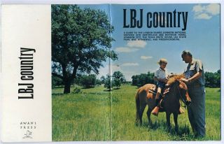 LBJ Country Guide to Lyndon B Johnson National Historic Site 1975