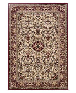 Area Rug, Everest Ardebil Ivory Red 2 7 x 7 10   Rugs