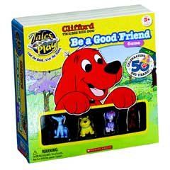 Features of Clifford Big Red Dog Be a Good Friend Game