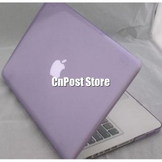 Apple logo on MBP laptop shines through the See Through Glossy