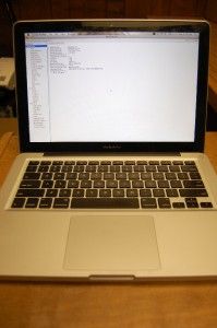 Apple MacBook Pro Model A1278 Laptop Mac OS X