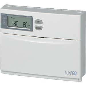 Features of Programmable Heat Pump Thermostat LuxPro