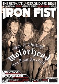 Iron Fist Magazine Issue 2 Dec Jan 2012 Motorhead Sarcofagus Metal