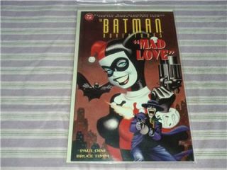 Batman Adventures Mad Love 1 Third Printing Variant Origin of Harley