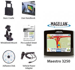 Magellan Maestro 3250 3 5 Automotive GPS Vehicle Navigation Bluetooth