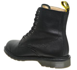 New $170 Dr. Martens Felicity Womens Black Leather 8 Eyelet Boots Air