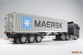 Tamiya 56326 Maersk 40 Feet Container Semi Trailer 1 14