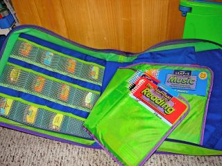 Frog Leap Pad Player Case Game Cartridges Books Learning System
