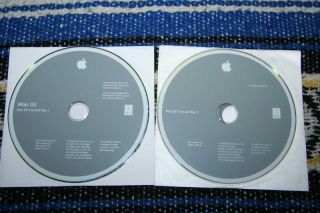 Genuine Apple OS X 10.4 Tiger BOOTABLE Install CDs +9.2 for iMac G5