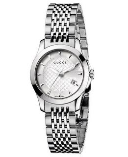 Gucci Watch, Womens Swiss G Timeless Stainless Steel Bracelet 44mm