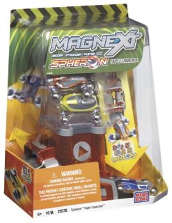 Mega Bloks Magnext Spheron Triple Launcher Cars Set