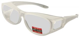 Escort Safety Glasses PLUS, FULL Magnifying Fit Over Safety Glasses