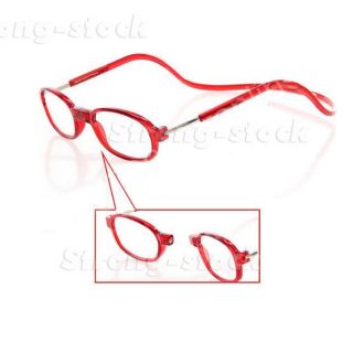 Resin Magnetic Folding Power Round Reading Glasses 1 0 1 5 2 0 2 5 3 0