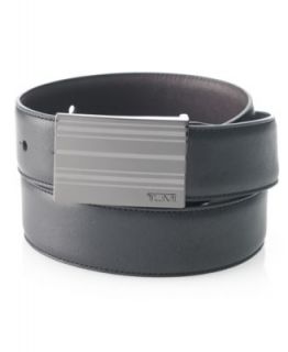 Tumi Belts, Reversible Signature T Plaque Buckle   Mens Belts, Wallets