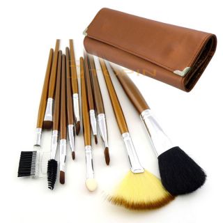 24 32 Pcs Cosmetic Professional Eyebrow Shadow Makeup Brush Set