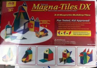 Valtech Magna Tiles 48 Piece Solid Colors Set Brand New Factory SEALED