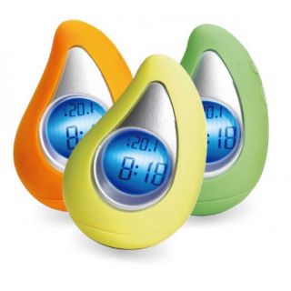 VIBE Talking Mango LED Alarm Clock & Temperature   Dress Up Your