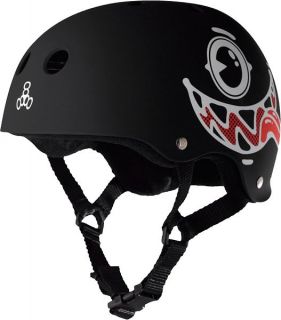 Triple Eight Maloof Face Special Edition Black Skateboard Helmet