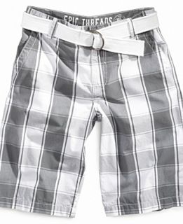 threads kids shorts boys plaid cargo shorts reg $ 25 00 sale $ 21 25