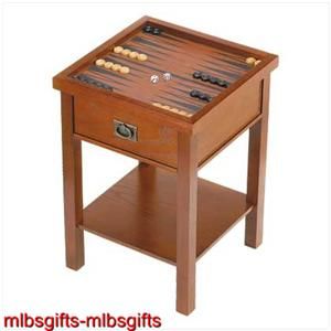 Cherry Wood 6 in 1 Game End Table Drawer Shelf Pieces