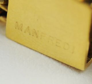 Manfredi Pink Tourmaline Diamond 18K Linked Bracelet