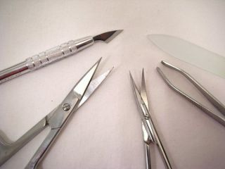 Surgical Steel Professional Manicure Set Kit Solingen Quality Genuine
