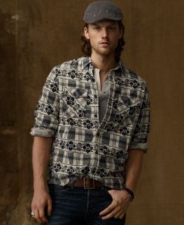 Denim & Supply Ralph Lauren Shirt, Mountain Jaquard Ward Shirt