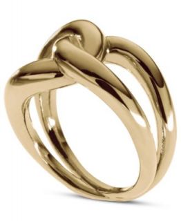 Michael Kors Ring, Gold tone Twisted Knot Ring