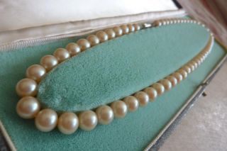 Vintage Boxed Set of Pearls MAJORICA Pearls