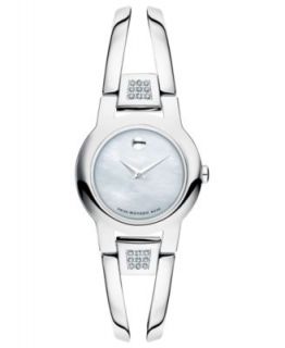 Movado Watch, Womens Swiss Amorosa Diamond (3/25 ct. t.w.) Stainless