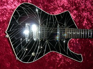 ICX120 guitar SOAD Daron Malakian Paul Stanley mirrorball by Kamn