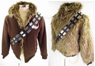 Marc Ecko Star Wars Chewbacca Jacket Coat XL Reversible Faux Fur