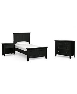 Captiva Bedroom Furniture, Twin 3 Piece Set (Bed, Bachelors Chest and