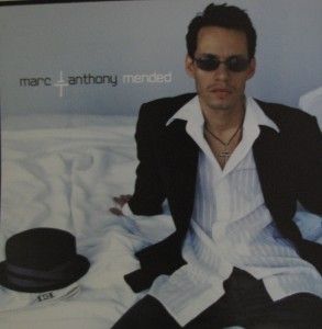Marc Anthony Promo Album Poster Flat MENDED