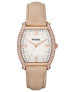 Fossil Watch, Womens Wallace Tan Leather Strap 29x28mm ES3108   All