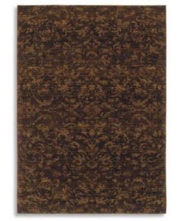 Karastan Area Rug, Woven Impressions Vintage Batik Espresso 2 6 X 12