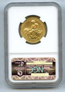 2009 w $10 Margaret Taylor First Spouse Gold MS70 NGC
