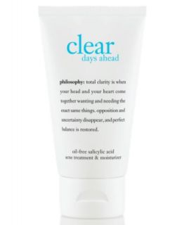 philosophy clear days ahead oil free deep cleansing gel, 8 oz   Skin