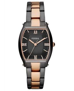 Fossil Watch, Womens Wallace Smoke and Rose Gold tone Stainless Steel