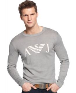 Armani Jeans Shirt, Long Sleeve Eagle Shirt   Mens T Shirts