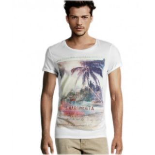 Palm Tree Printed Design Tshirt Medium New