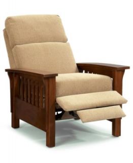 Style Leather Recliner Chair, 33W x 40D x 41H   furniture